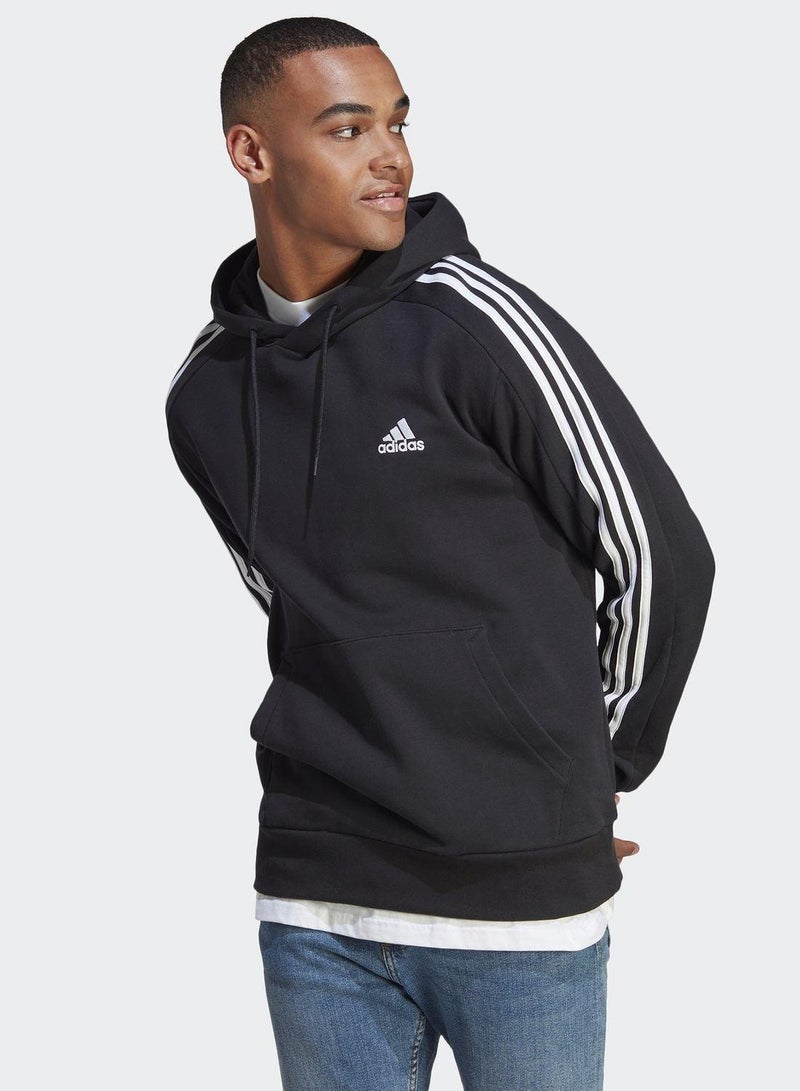 Adidas 3-Stripes French Terry Hoodie - Image 2