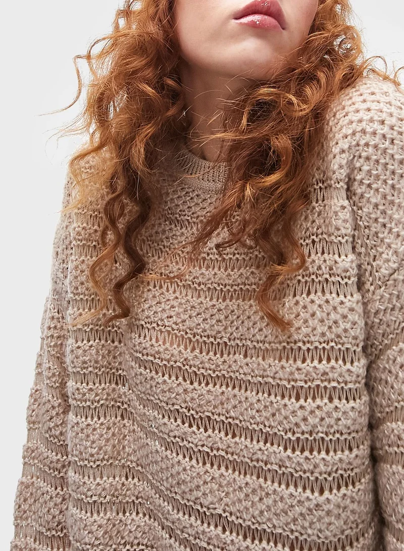 TOPSHOP Pocket Detail Knitted Sweater