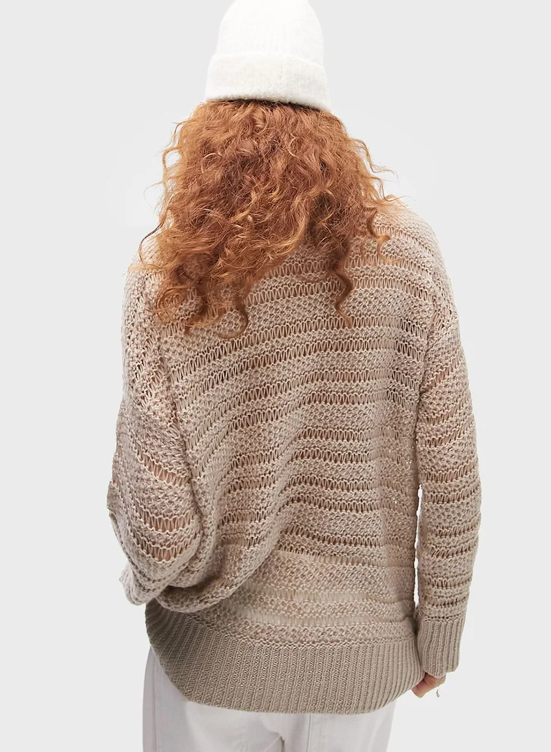 TOPSHOP Pocket Detail Knitted Sweater