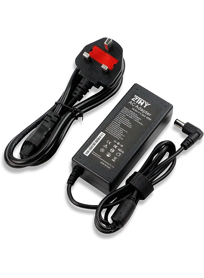 ZTHY 19.5V 3.34A 65W Ac Adapter Laptop Charger For Dell Latitude 7480 7490 5400 5480 5490 E5470 E6420 5580 5500 5590 E5430 E6410 E5440 E6430 E6440 E6540 E7250 E7440 E7450 La65Nm130 Power Cord - Image 1