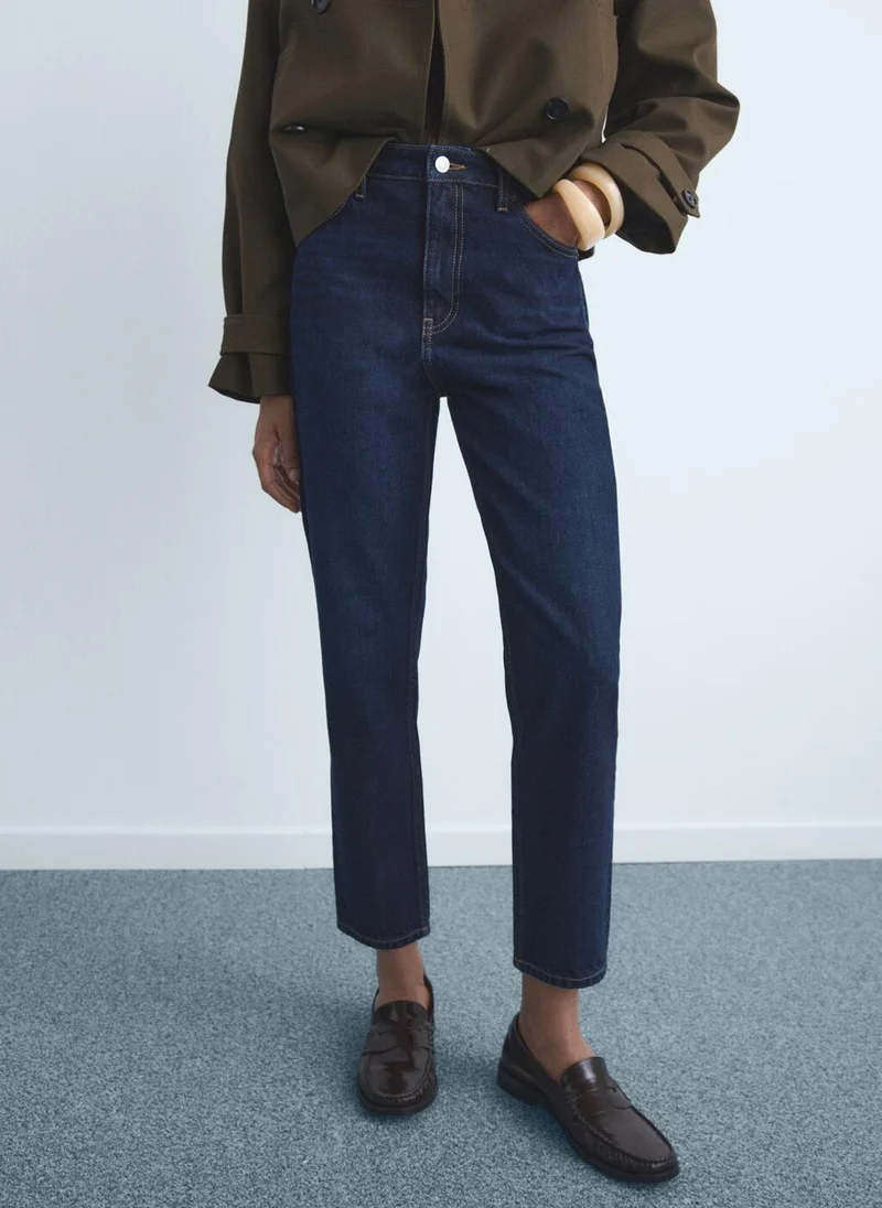 MANGO Mom2000 high-rise jeans