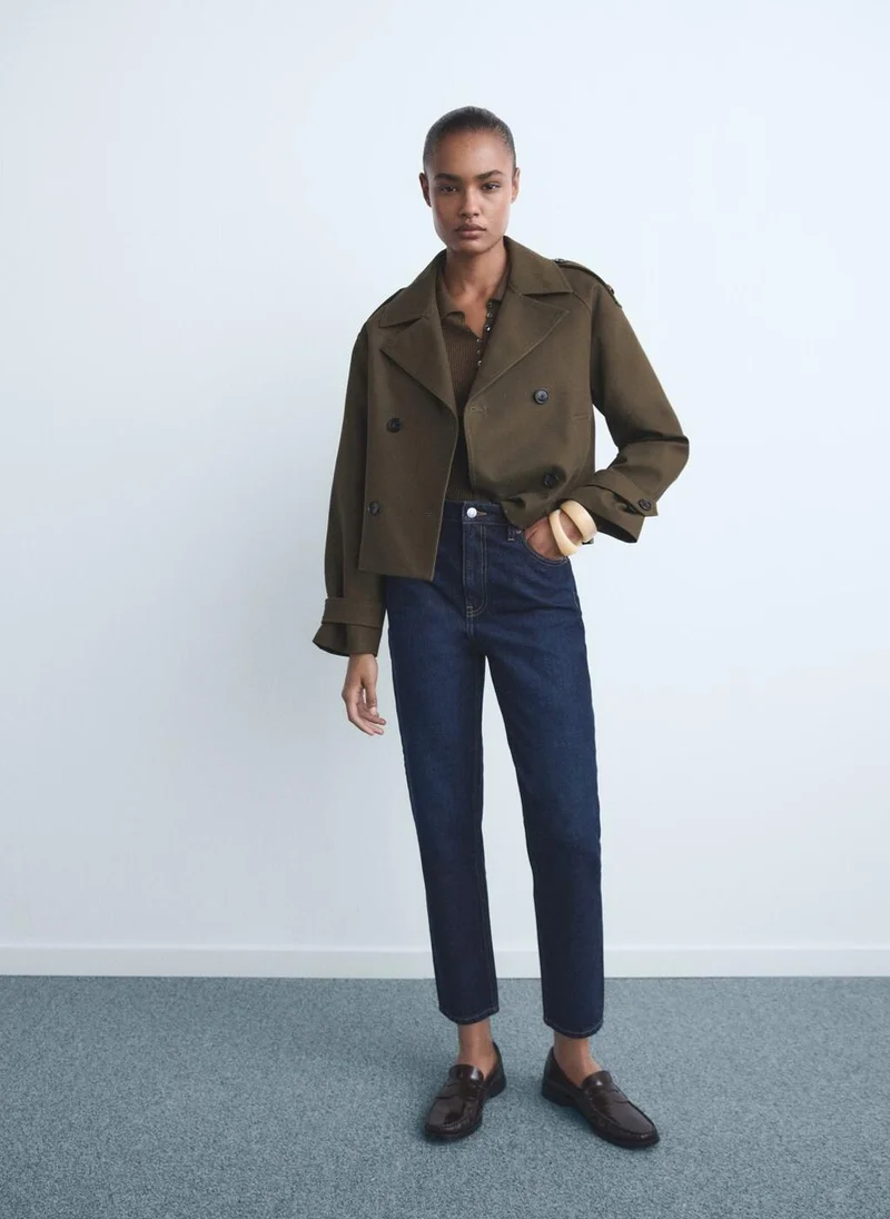 مانجو جينز موم  بخصر مرتفع