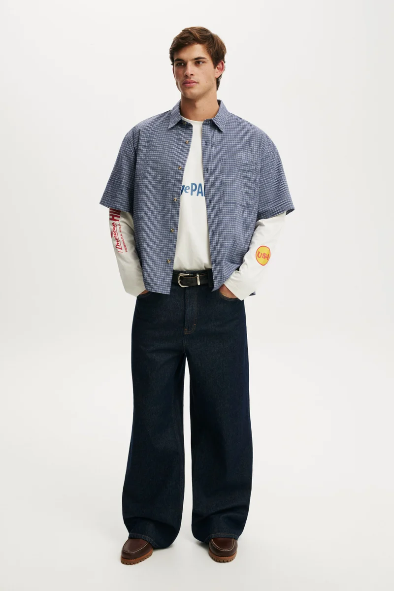 Cotton On  Regular Fit Graphic Ls T-Shirt for Men | Best Price UAE