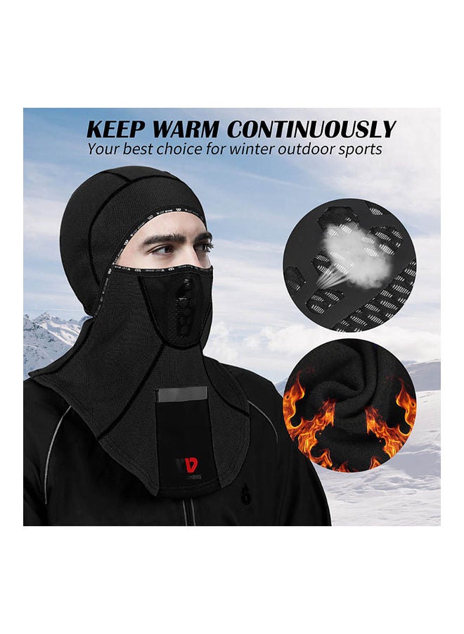 NIBEMINENT Breathable Windproof Face Cover With Pocket - Image 3