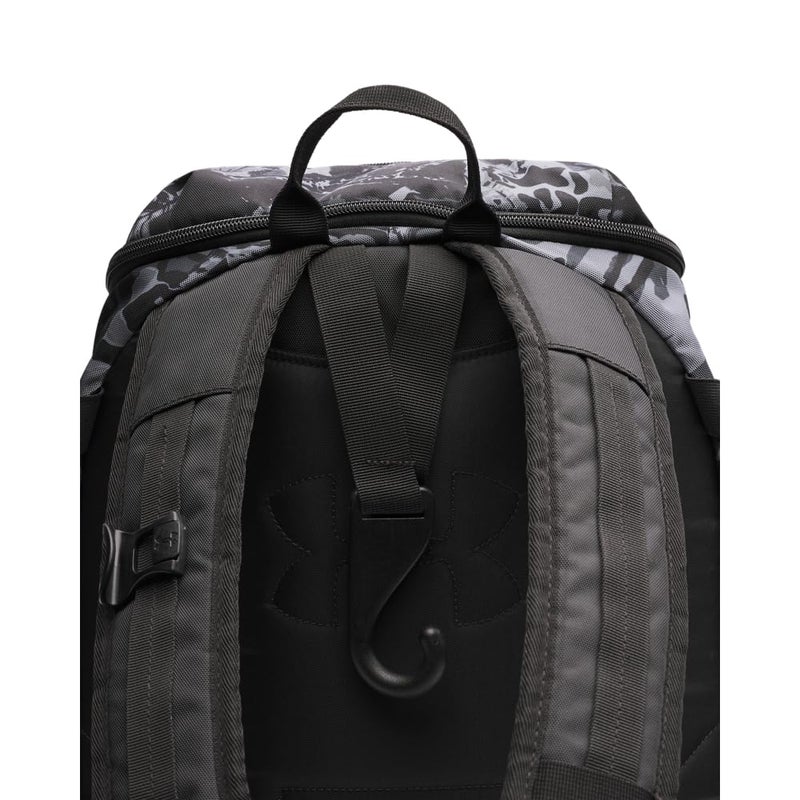 Under Armour Unisex Utility Baseball Backpack Print, (005) Black / / Metallic Gold, One Size Fits All - Image 4