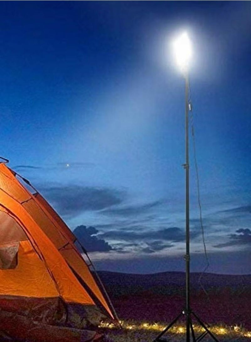 360 Light Camping flashlight, off-road lamp, emergency lighting with remote control and adjustable tripod stand, operates on car battery and cigarette lighter. - Image 4