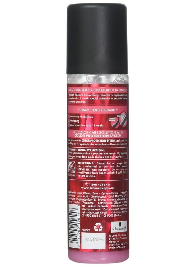 Gliss Conditioner Color Guard Express 6.8 Ounce Spray (200ml) - Image 2