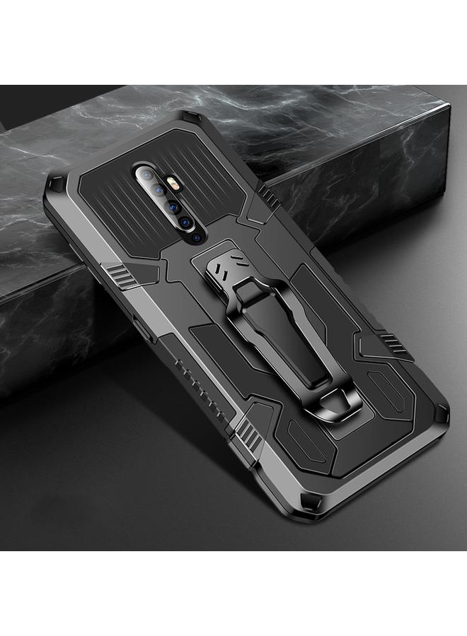 اس-توب جراب لهاتف OPPO Reno2 F Machine Armor Warrior مقاوم للصدمات مصنوع من مادة البولي يوريثين الحراري + جراب واقٍ من مادة البولي يوريثان الحراري - Image 1