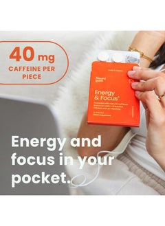 NeuroGum Energy Caffeine Gum (54 Pieces) - Sugar Free with L-theanine + Natural Caffeine + Vitamin B12 & B6 - Nootropic Energy & Focus Supplement for Women & Men - Keto & Vegan, Cinnamon Flavor  - Image 2