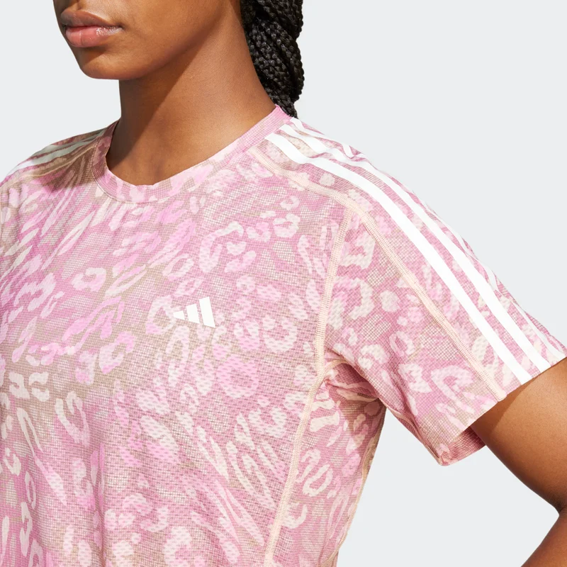 adidas Own the Run CLIMACOOL 3 Stripes T-shirt