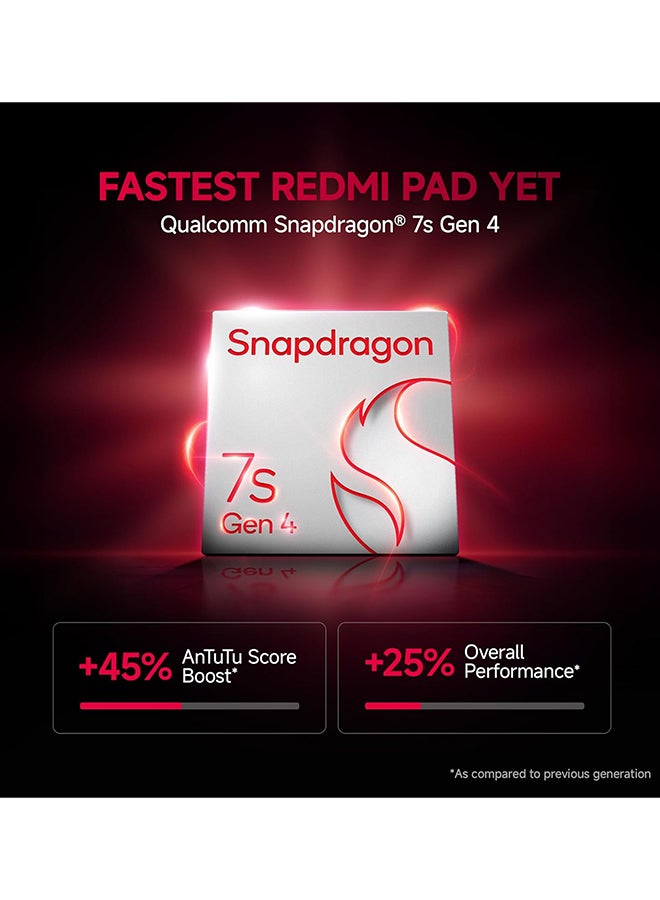 Xiaomi Renewed - Redmi Pad 2 Pro [Smartchoice] | 12000mAh | Snapdragon 7s Gen 4 |12.1-inch, 2.5K Display |83+ Days Standby |HyperOS 2 |120Hz| Dolby Vision Atmos | Wi-Fi 6| AI Powered | 8GB,128GB |Graphite Grey - Image 5