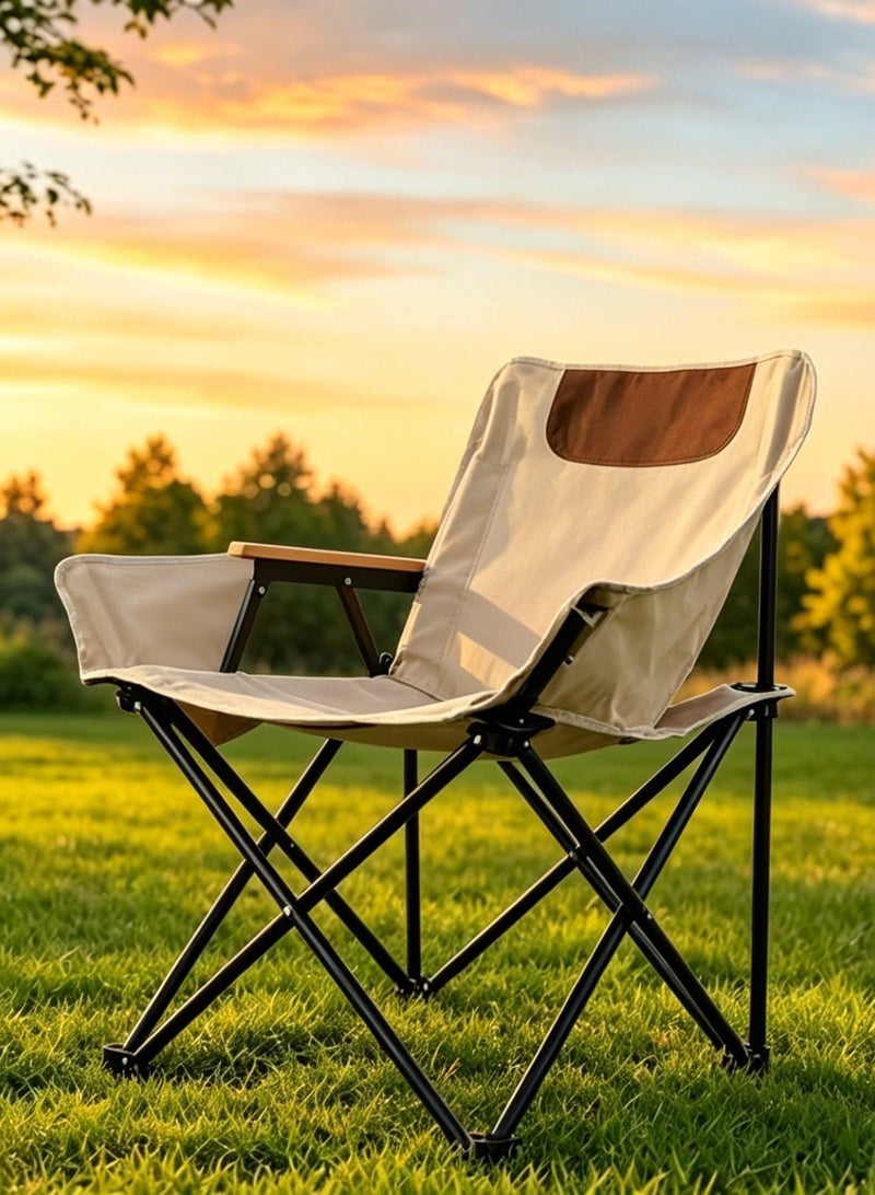 dida-cosmos Portable outdoor folding camping chair fishing picnic chair beach chair garden chair ultralight backpacking chair for lawn barbecue backpacking hiking - Image 1