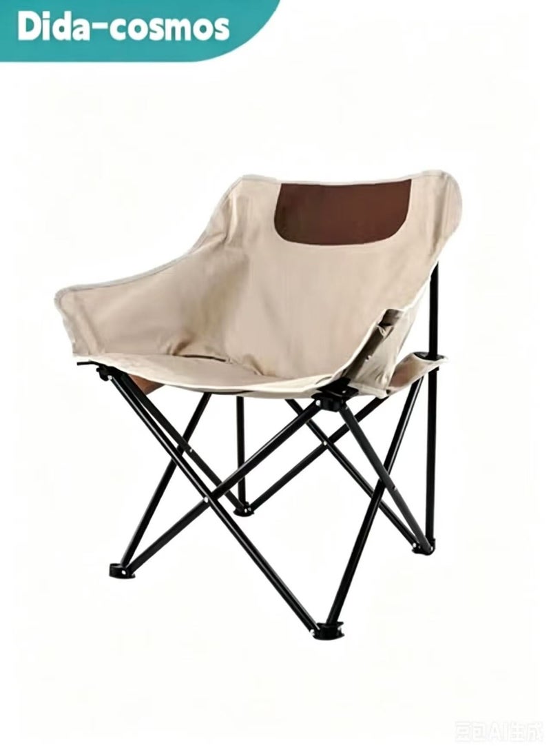 dida-cosmos Portable outdoor folding camping chair fishing picnic chair beach chair garden chair ultralight backpacking chair for lawn barbecue backpacking hiking - Image 2