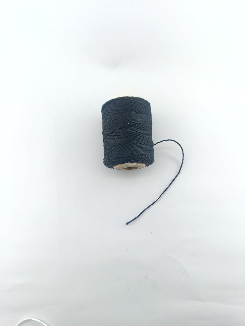 advancedestore advancedestore (No.0/8) Tool Dori Sewing Polythread(Black) Used for Piping in Dresses, Pillow Covers, Clothes(40m)-Pack of 2Pcs  - Image 2
