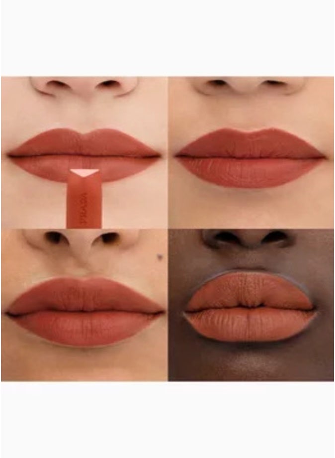 Prada Monochrome Hyper Matte Refillable Lipstick 3.9g  O77 | Long-Wear Velvet Matte Lipstick - Image 4