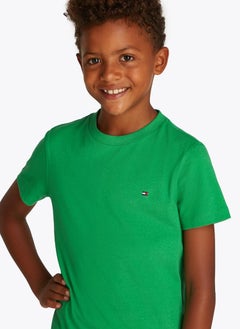 TOMMY HILFIGER Kids Essential Cotton Regular Fit T-Shirt  - Image 3