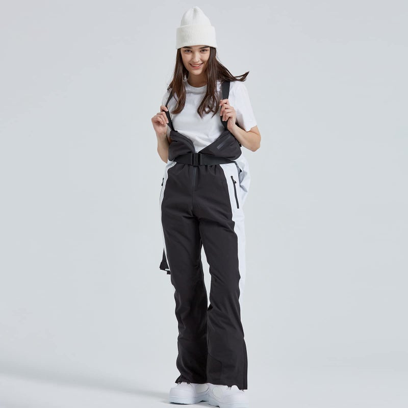 HOTIAN بدلة تزلج نسائية من هوتيان قطعة واحدة، تناسب نحيف، overall، jumpsuit، مقاومة للماء، شتاء، في الهواء الطلق، بدلات تزلج على الثلج - Image 5