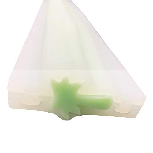 EchoDone Coconut Tree Tube Column Silicone Soap Candle Mold Embed Soap Making Supplies Silicone Mold for Soap - Image 2