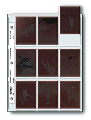Print File Pkg 25 Archival 120 Negative Preservers. Holds 9 Individual 6x7 Sleeved Negatives or 18 collectable Cards or 2 1/2 x 3 1/2" Wallet Size Prints - Image 2