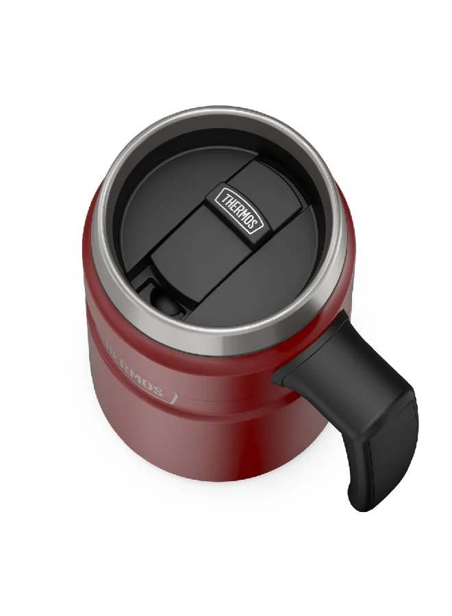 THERMOS Vacuum Insulated Stainless Steel Coffee Mug Rustic Red 16 Oz Sk1600Mr4