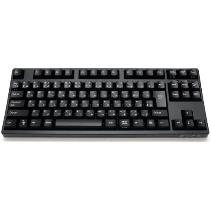 rayihni 91 KEY JAPANESE ARRAY USB & PS2 BOTH CORRESPONDING N KEY ROLLOVER CORRESPONDING GERMANY CHERRYMX RED AXIS MECHANICAL SWITCH KEYBOARD BLACK FKBN91MRL/JB2 MAJESTOUCH2 91 RED AXIS FILCO (JAPAN IMPORT) - Image 1