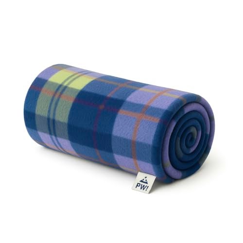 PWI Supersoft AC Blanket for Single Bed – Lightweight Fleece Blanket 60x90 Inches | Skin-Friendly, All-Season, Travel-Friendly, Ideal for AC Rooms & Mild Winters-Blue - Image 1