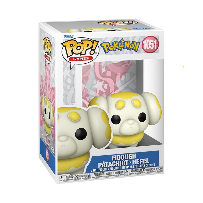 Funko Pop Games Pokemon Fidough Collectable Vinyl Figure Gift Idea Official Merchandise Toys for Kids Adults Video Games Fans Model Figure for Collectors and Display - Image 3