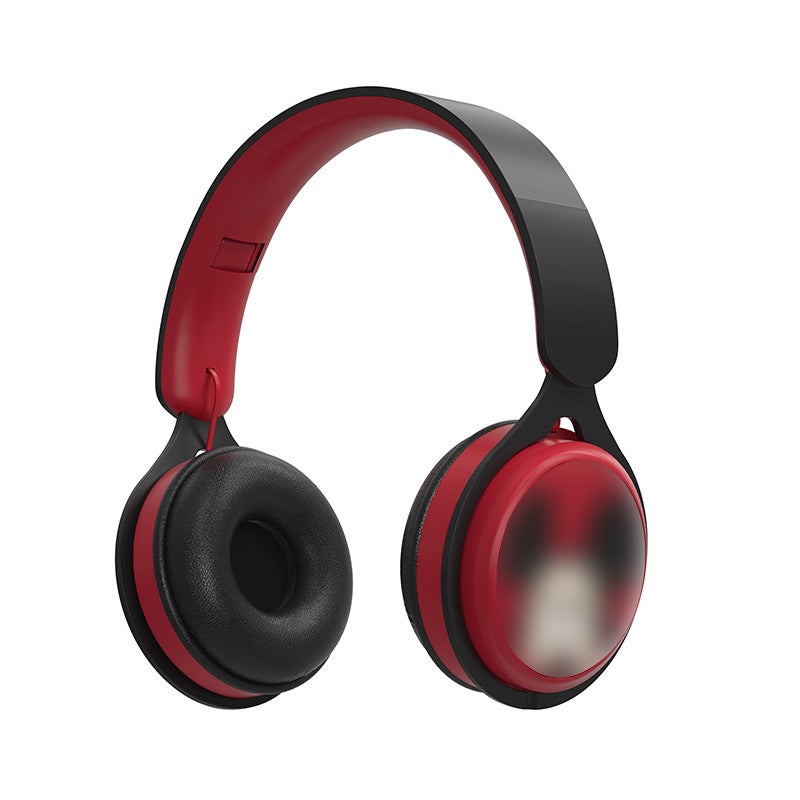 Cross-border Y08 Cartoon Bluetooth Headset Mini Portable Foldable with FM Support for Kids