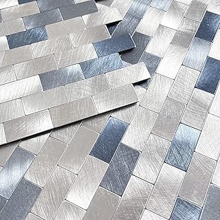 BeNice Peel and Stick Backsplash Kitchen Backsplash Tiles Peel and Stick Metal,Peel and Stick Tile Backsplash for - Image 1