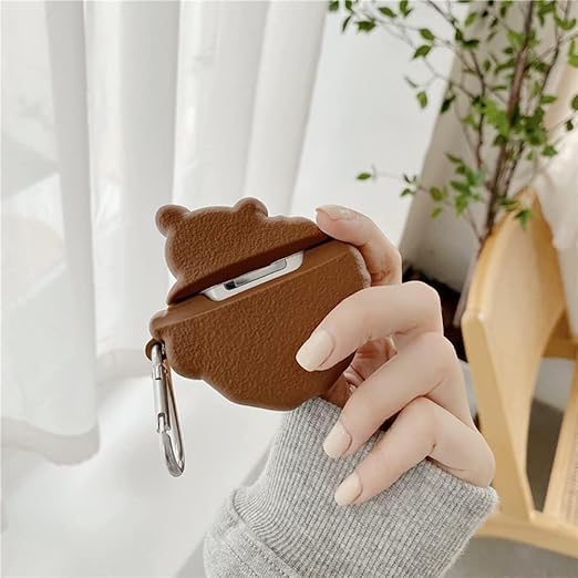 Emoh Roced Compatible for AirPods Pro 2 Case with Keychain, Drop Protection, Protective Case, Supports Wireless Charging Cover for AirPods Pro 1st/2nd Generation (2022/2019)- (Cookkies) - Image 4