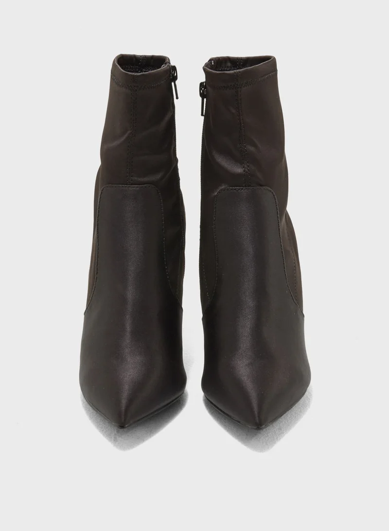 DOROTHY PERKINS Ally Satin Sock Boots