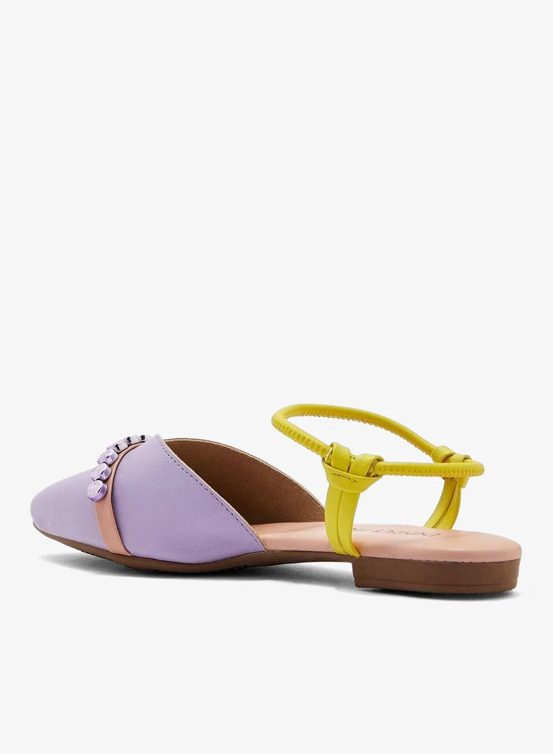 Beira Rio Lilac Low Heels Pump for Women – Elegant Office Heel Shoes & Classic Pumps for Girls for Women | Best Price UAE