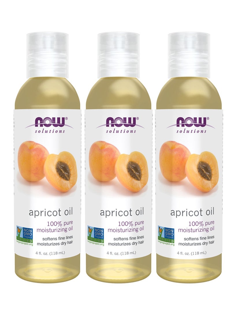 ناو زيت المشمش المرطب النقي 118 مل (عبوة من 3 قطع) - Image 1