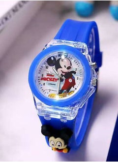 Disney Cartoon Children's Watch, Children's Watch Toy with Light Effect, Kids Electronic Cartoon Watch for Kids 