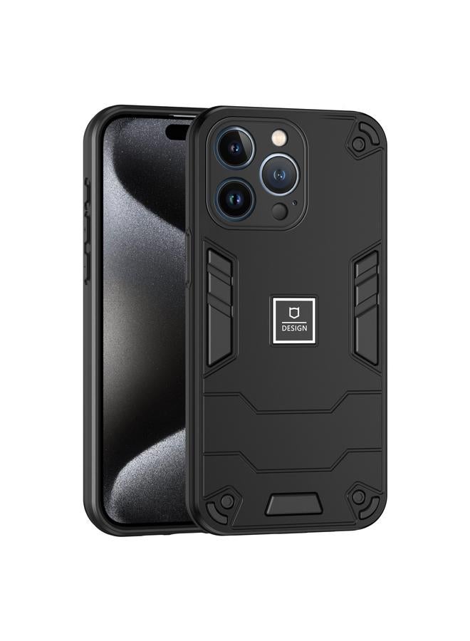 Zaboon Case For iPhone 13 Pro Max 2 in 1 Shockproof Phone Case - Image 1