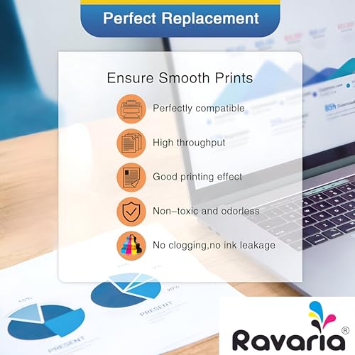 Ravaria T673 Compatible Refill Ink for EP L805 L800 L1800 L810 L850 Printer (T673 Ink 6 Color Set) - Image 5
