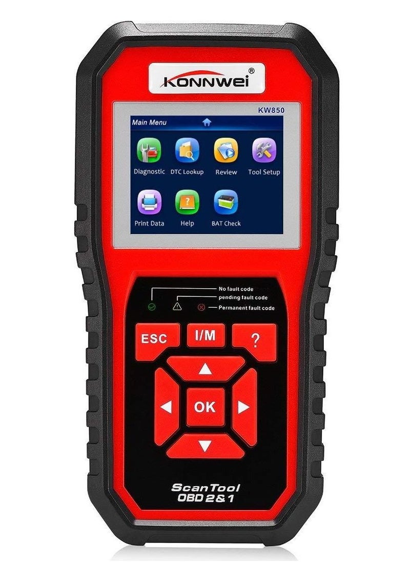 KW850 Professional OBD2 Scanner Auto Code Reader Car Diagnostic Tools (Original)