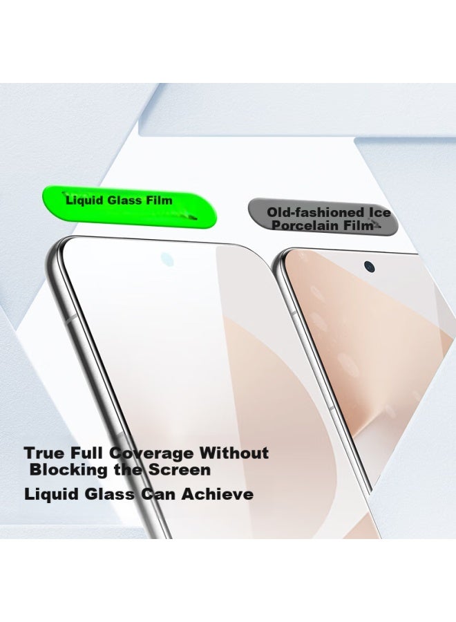 Smartdevil Huawei Pura80pro Screen Protector, P80pro+/ultra Curved Microcrystalline Full Glue Soft Film High Definition Anti-drop Anti-explosion - 2 Pack - Image 4