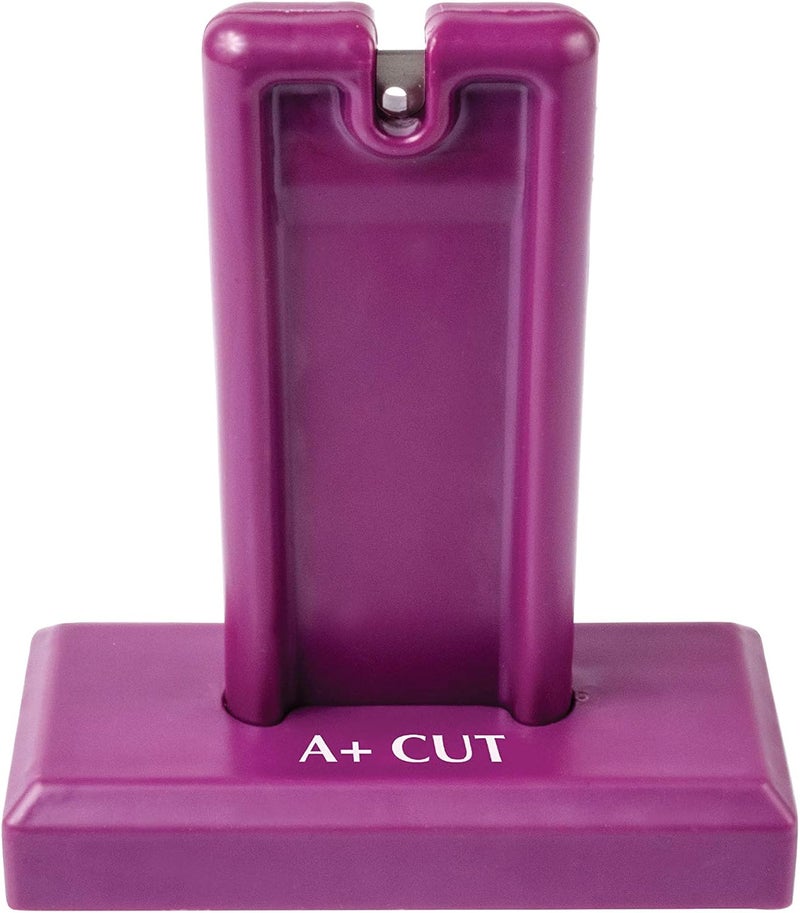 Ideaworks Upright Thread Cutter For Quilting, Sewing - Safe Snipper, 2.2" x 4.8" x 5.7", Purple, Standard - Image 1
