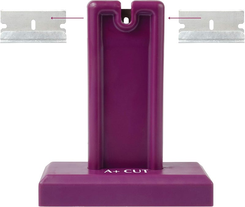 Ideaworks Upright Thread Cutter For Quilting, Sewing - Safe Snipper, 2.2" x 4.8" x 5.7", Purple, Standard - Image 4