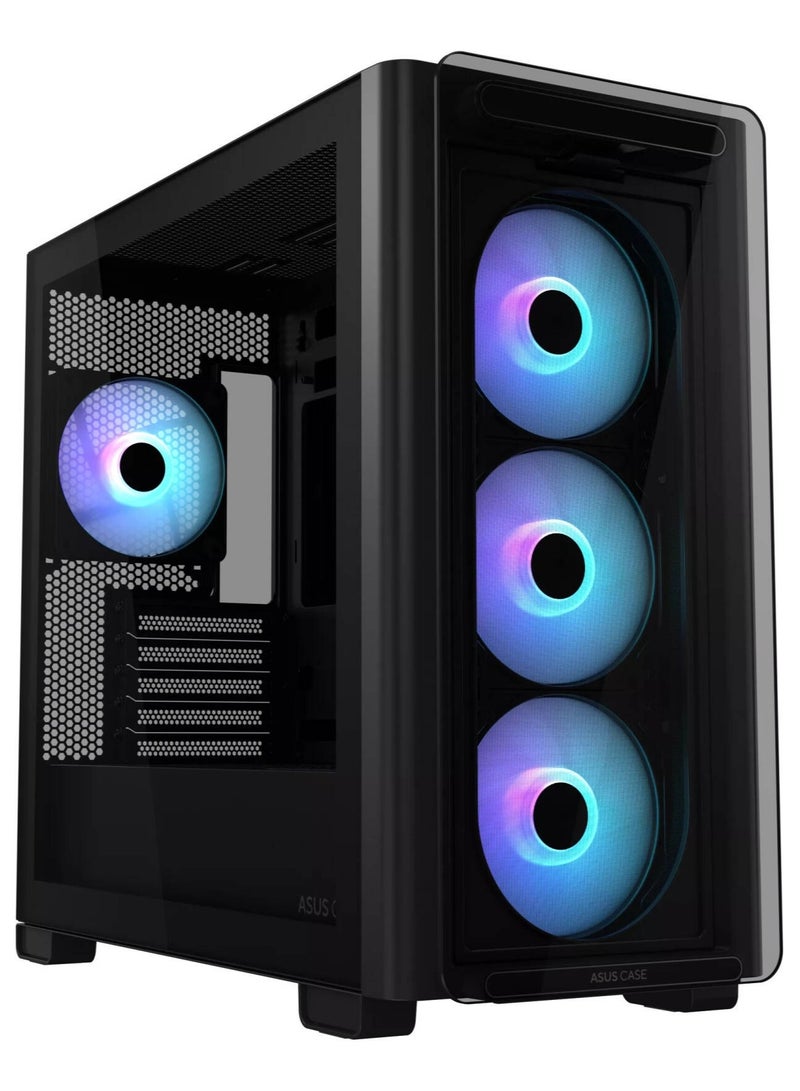 نانوتيك كمبيوتر ألعاب Rage - معالج Intel Core i5-14400F، 10 أنوية و16 خيط معالجة، ذاكرة وصول عشوائي DDR4 سعة 16 جيجابايت بتردد 3200 ميجاهرتز، بطاقة رسومات Nvidia GeForce RTX 3050 OC Edition سعة 8 جيجابايت GDDR6، قرص SSD NVMe M.2 سعة 1 تيرابايت، مبرد هواء ARGB، مزود طاقة 500 وات، Windows11 Pro | Wi-Fi - Image 2