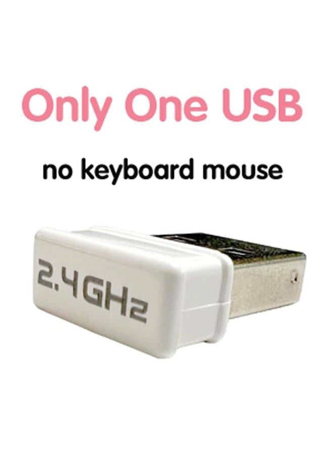 MOFii 2.4G Wireless Keyboard and Mouse Set USB Receiver - Image 3