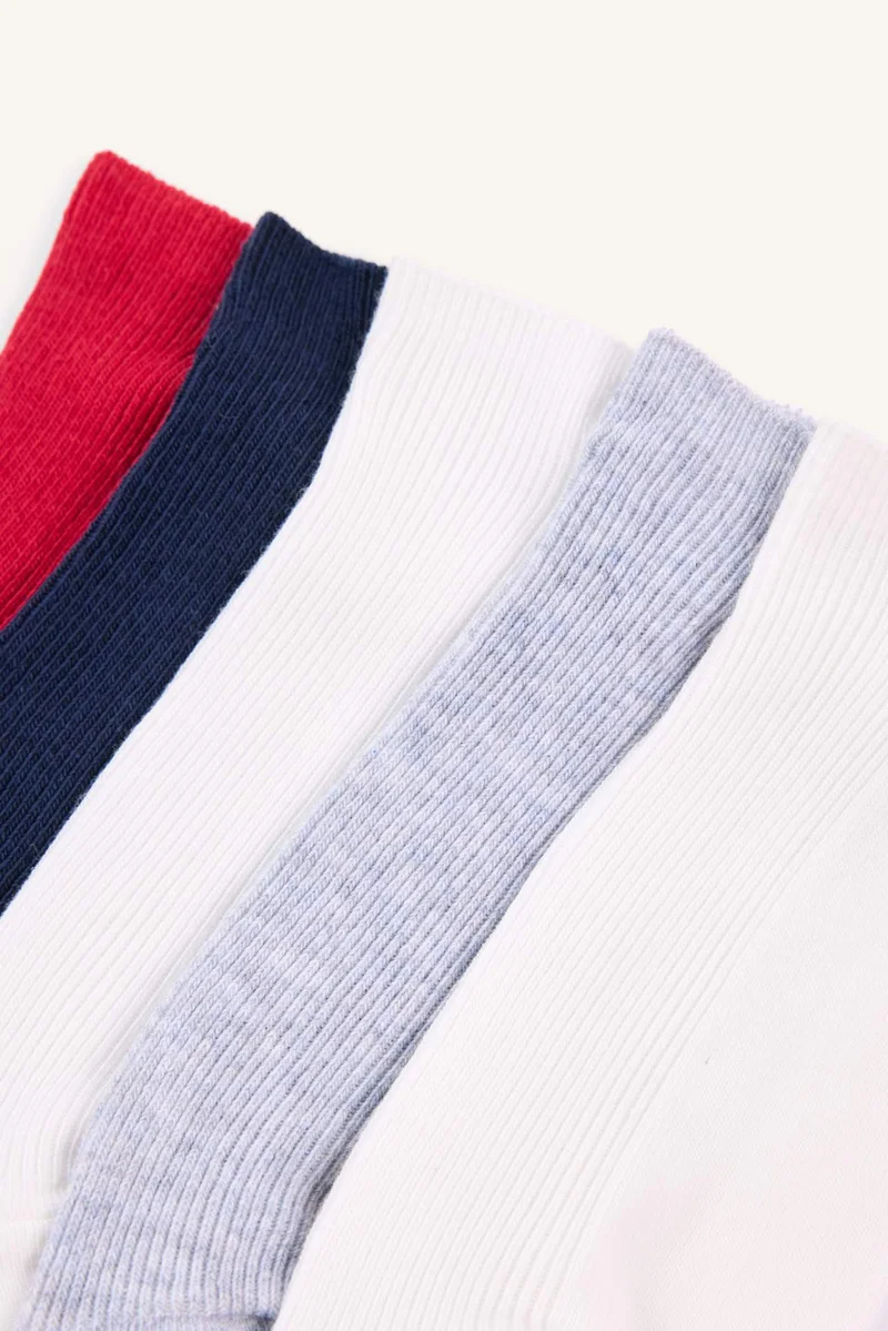 Defacto  Woman 5 Piece Short Socks for Women | Best Price UAE