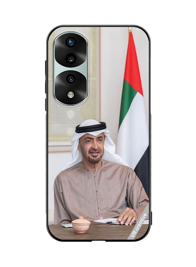 VR CREATIVE Protective Case Cover For Honor 70 Pro Sheikh Mohamed Bin Zayed Al Nahyan Design Multicolour - Image 1
