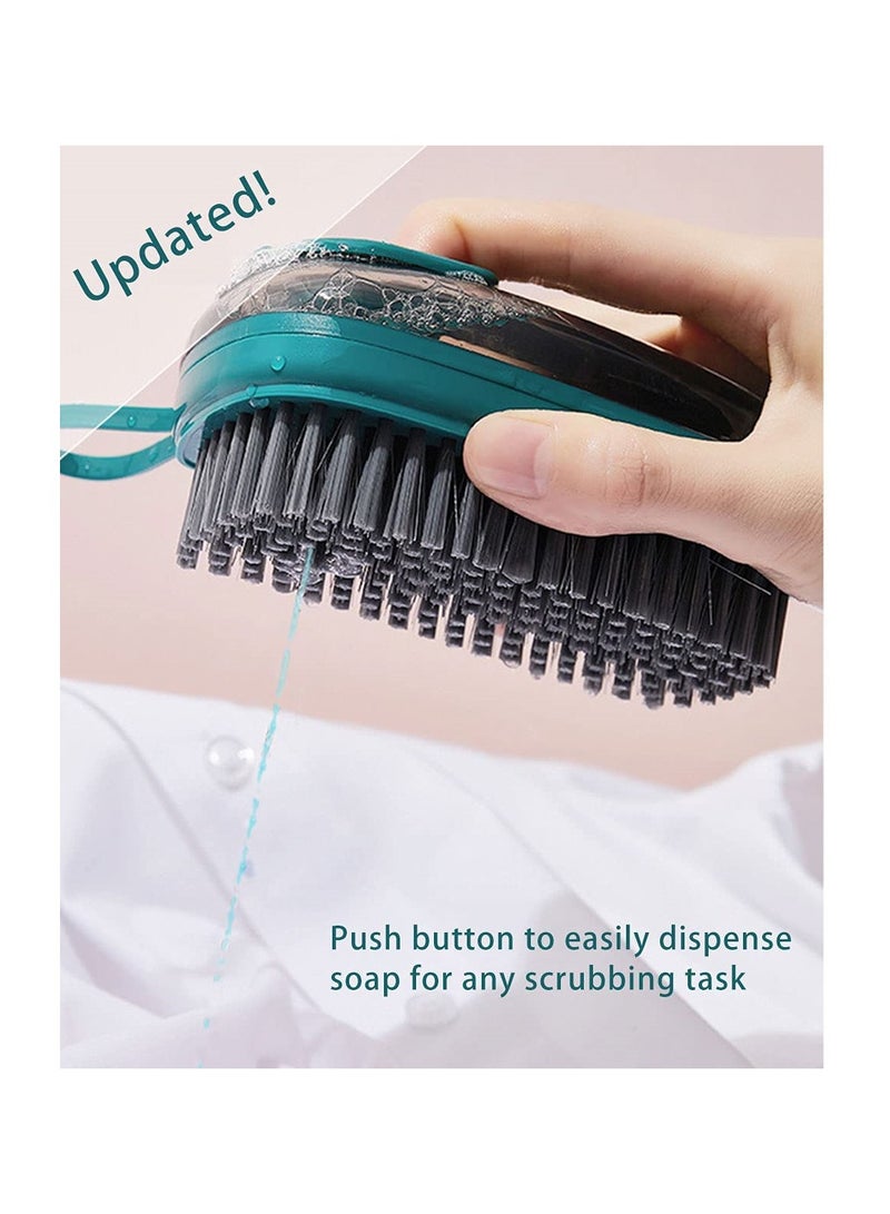1pc Dishwashing Cleaning Brush, Anti-Slip Design High Quality Durable Soft Bristle Cleaning Brush for Bathtub, Tile, Sink, Curtain Tablecloth Cleaning Scrubbing Brush - Image 2