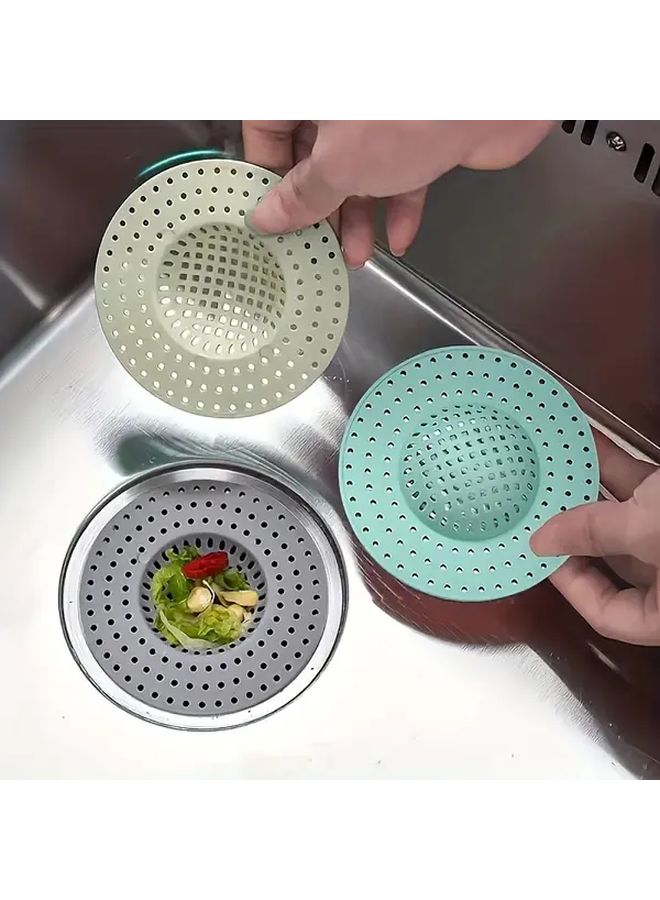 Heavy Duty Plastic Sink And Floor Drain Filter 1pc Anti Clogging For Shower Bathtub Kitchen Easy Installation - Image 4