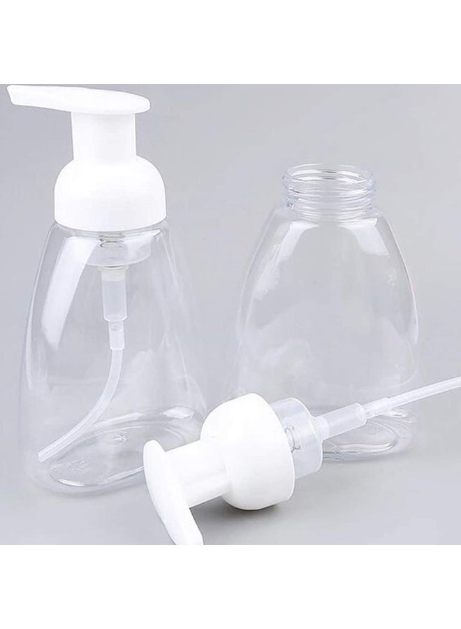 Bekith 12 Pack Foaming Soap Dispenser Pump Bottles 8oz 250ml Foaming Hand Soap Dispenser Refillable Liquid Soap Foaming Dispenser Empty Plastic Bottles for Kitchen Bathroom Commercial Clear - Image 4