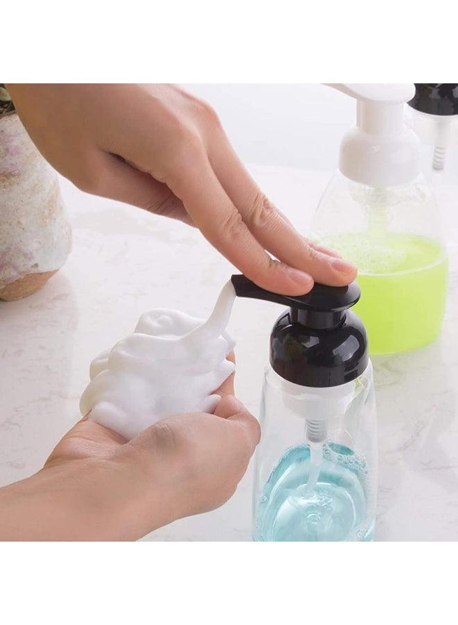 Bekith 12 Pack Foaming Soap Dispenser Pump Bottles 8oz 250ml Foaming Hand Soap Dispenser Refillable Liquid Soap Foaming Dispenser Empty Plastic Bottles for Kitchen Bathroom Commercial Clear - Image 5