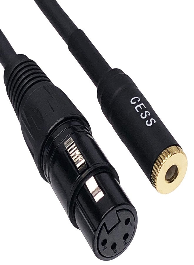 CNCESS CESS-269 محول كابل جاك أنثوي 4.4 مم إلى جاك XLR أنثوي 4 دبابيس، محول صوت متين لسماعات الرأس عالية الجودة والمضخمات - Image 2