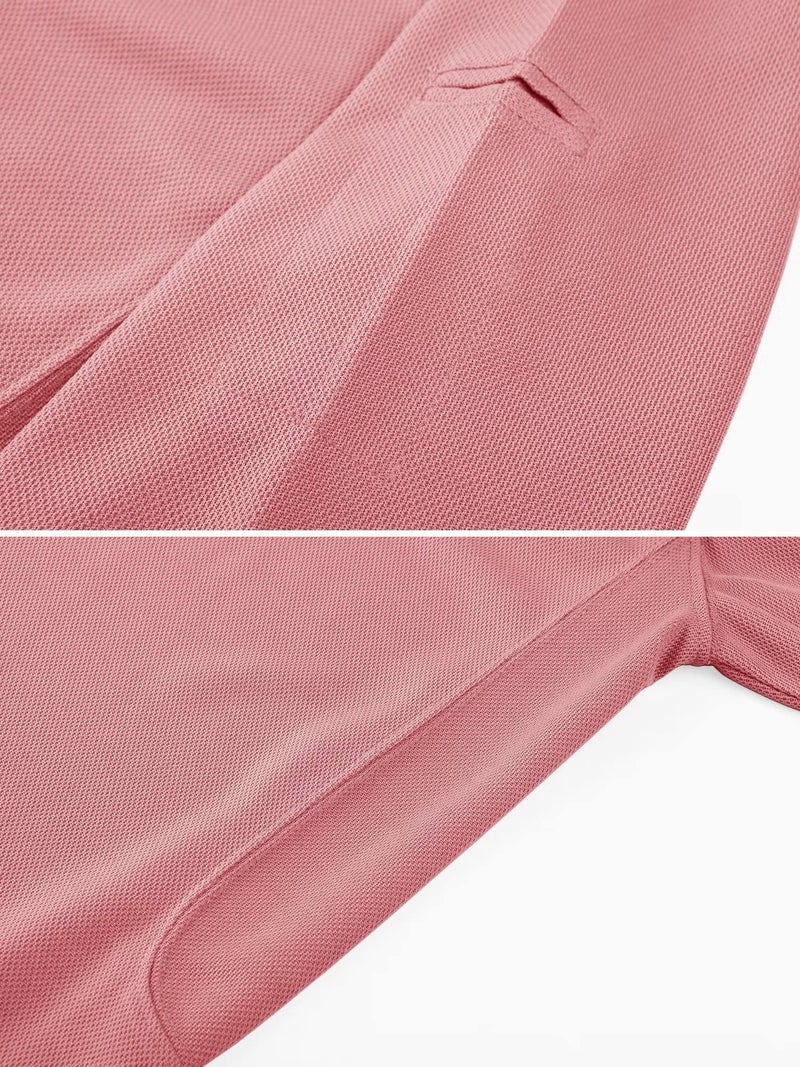 MAGCOMSEN Polo Shirts for Men T Shirts Summer Shirts Casual Shirts Golf Shirts Fishing Shirts Running Polo Shirt Pique Jersey Golf Polo Shirt - Image 3